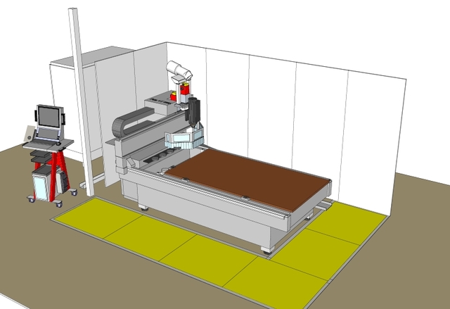 Spectrum CNC Oberfräsmaschine